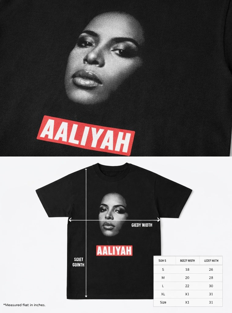 AALIYAH TRIBUTE TEE