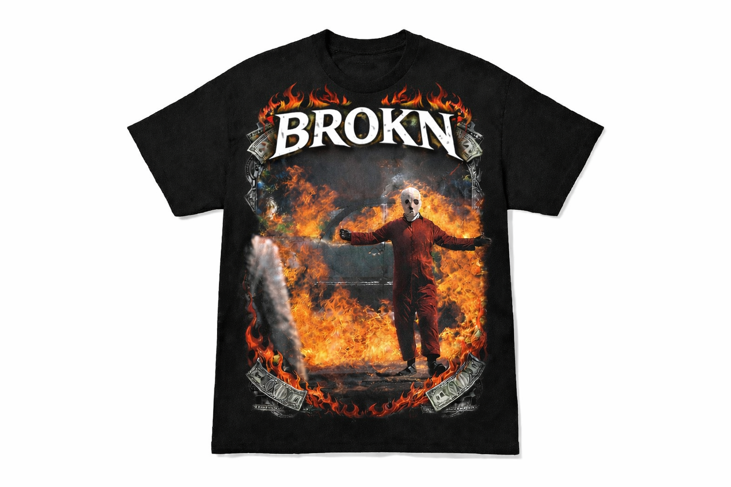 BROKN “Inferno” Oversized Tee