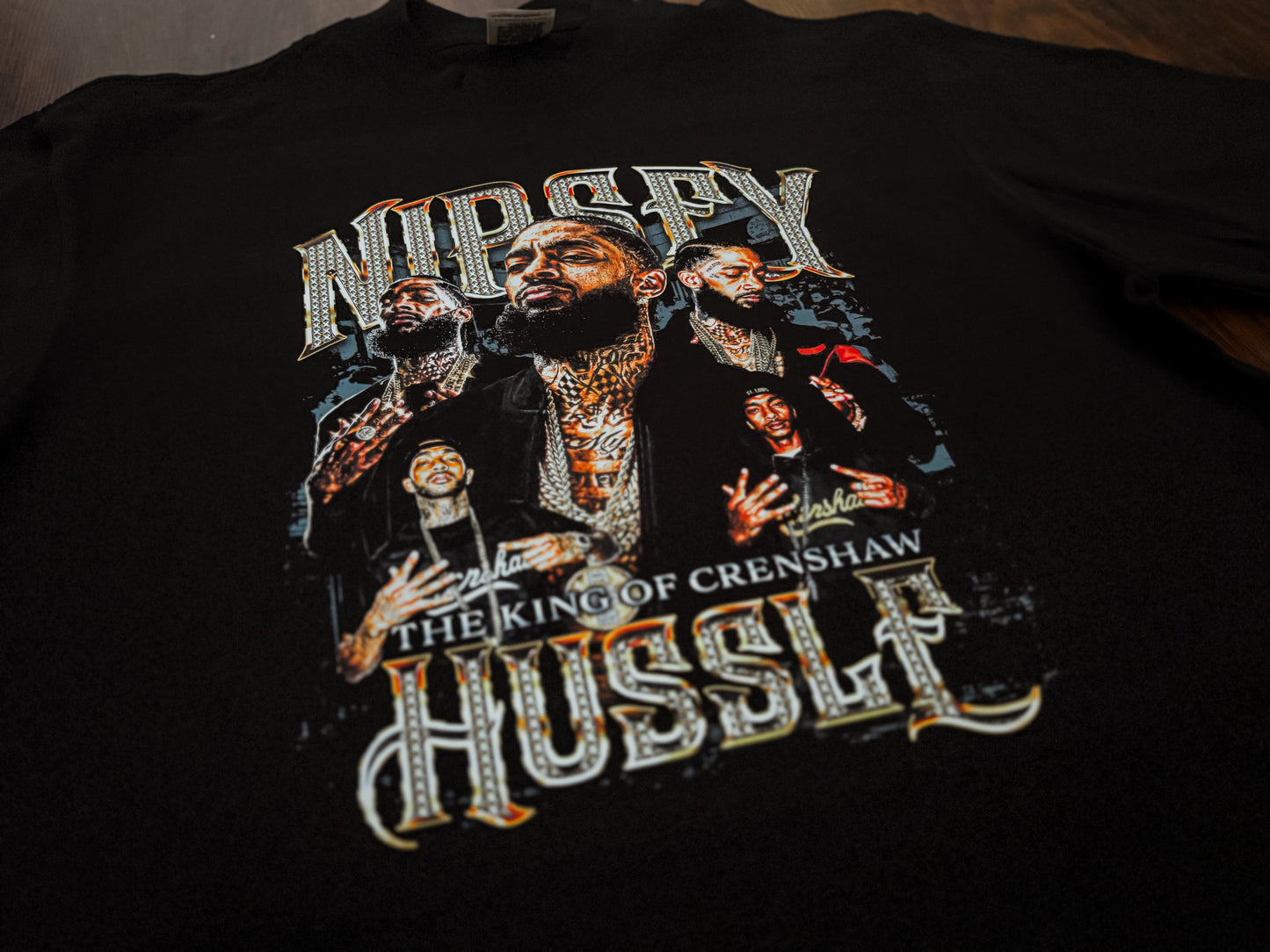 Nipsey Hussle Oversized Graphic Tee
