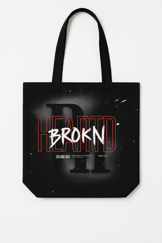 BROKN HEARTD TOTE BAG