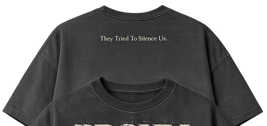 BROKN “Silenced” Vintage Drop Shoulder Tee